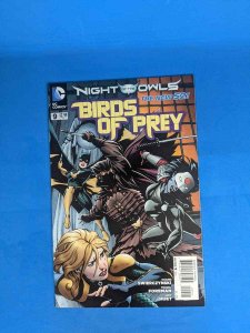 Birds of Prey Night of the Owls New 52 #9 VF DC Comics C2A