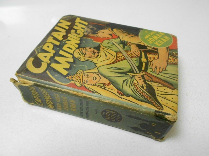 1946 CAPTAIN MIDNIGHT And Shiek Jomak Khan BIG LITTLE BOOK FN