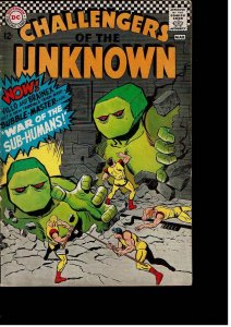 Challengers of the Unknown #54 (1967)GD/VG