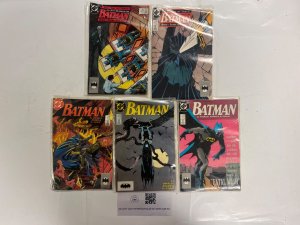 5 Batman DC Comic Books # 430 431 432 433 434 Superman Wonder Woman 44 JS55