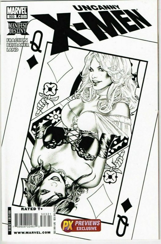 Uncanny X-Men #503 (1963) - 9.4 NM *Greg Land Sketch Variant*