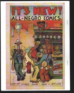 ALL-Negro Comics #1 1947-Limited edition reproduction of the famous title in ...