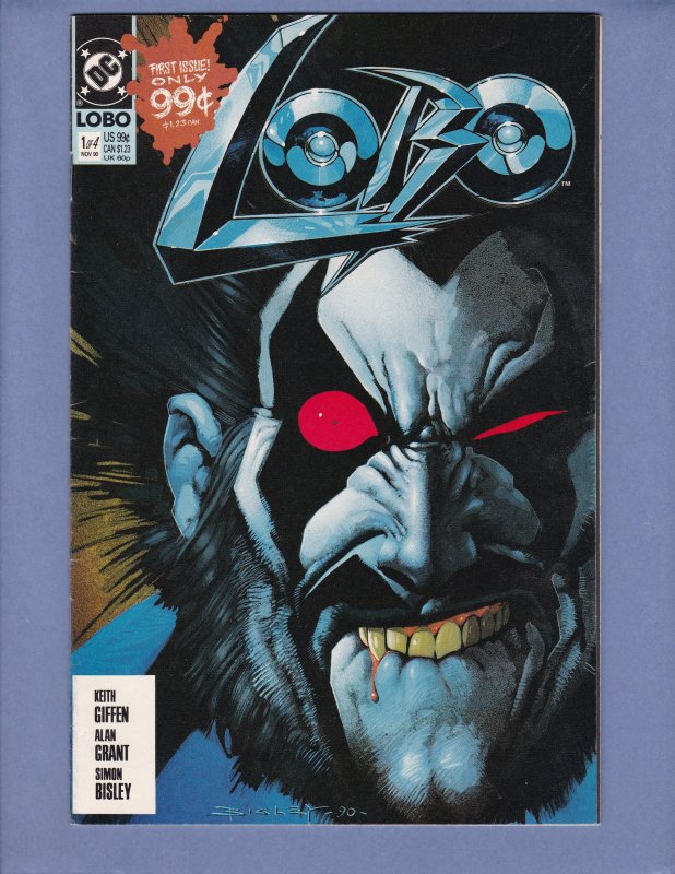 Lobo #1 VF DC 1990