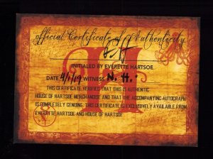 RAZOR: SCARS SKETCHCOVER ART 11 x 17 Print SIGNED w/COA