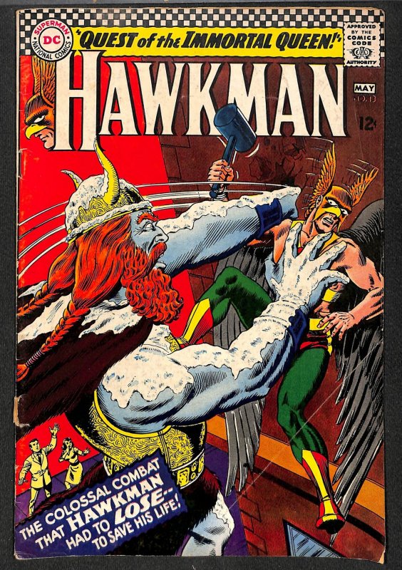 Hawkman #13 GD/VG 3.0 DC Comics