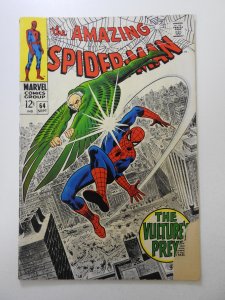 The Amazing Spider-Man #64 (1968) The Vulture's Prey! Solid ...