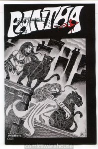 PANTHA (2021 DYNAMITE) #1 VARIANT 1:11 CVR S TMNT HOMAGE HAESER LINE ART G16020