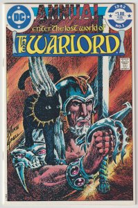 Warlord Annual #1 (1982, DC), VFN (8.0), copy C, Mike Grell cover & art