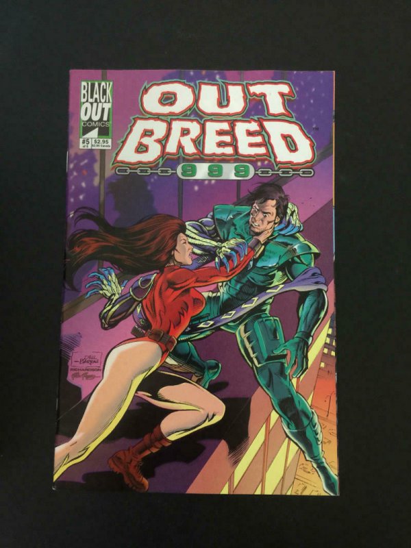 OUT BREED 999 #5, NM-, Bob Berry, Black Out, 1994 more Indies in Store