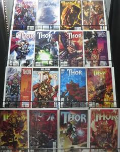 THOR MODERN COLLECTION! 21 issues! Marvel, 2007 Straczynski, Matt Fraction VF-NM