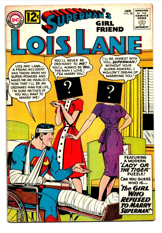 Superman's Girl Friend Lois Lane #38 - 1963 - FN 