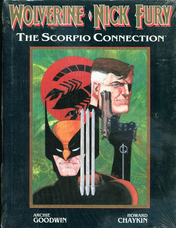 WOLVERINE NICK FURY - SCORPIO CONNECTION hc, NM, hardcover book, 1989,1st,sealed