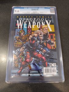 DEADPOOL #58 CGC 9.6 DEADPOOL: AGENT OF WEAPON X