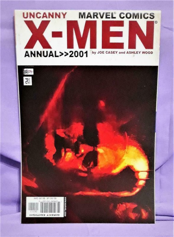 Joe Casey UNCANNY X-MEN Annual 2001 Ashley Wood (Marvel, 2001)!