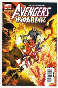 Avengers Invaders (2008 Marvel Dynamite) #1-12 VF-/NM Complete series