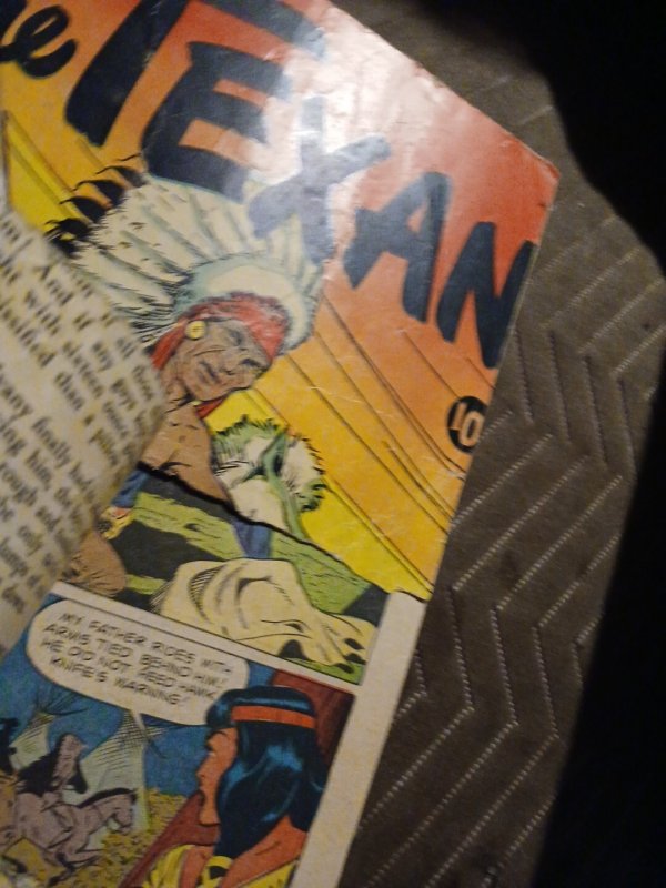 THE TEXAN #13 Golden Age 1951 Matt Baker 3 stories St. John golden age western