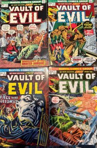 Vault of Evil #4-6, #12 (1973)70s horror stories