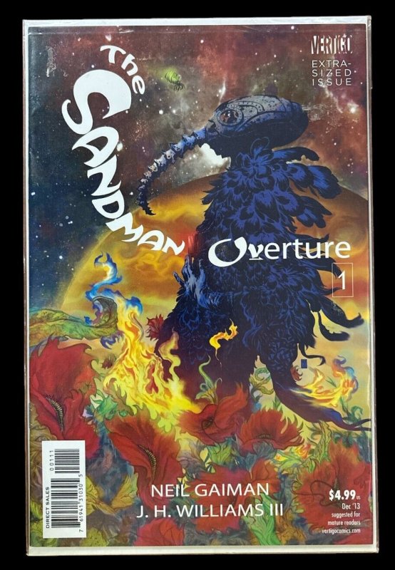 Sandman Overture #1-6 Neil Gaiman Vertigo Comics 2013
