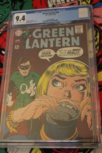 Green Lantern #69 (DC, 1969) CGC NM 9.4 Off-white to white pages