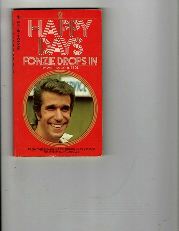 3 Books Happy Days Fonzie Drops In The Monkees Go Mod The Phantom City JK34