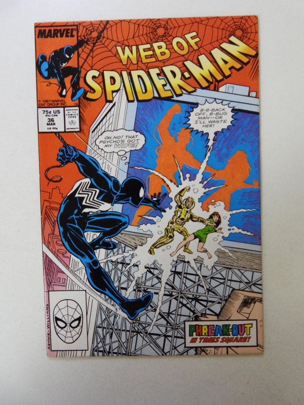 Web of Spider-Man #36 Direct Edition (1988) FN/VF condition