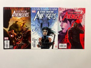 3 The New Avengers Marvel Comic Books # 38 39 40 Thor Hulk Spiderman 76 JS28