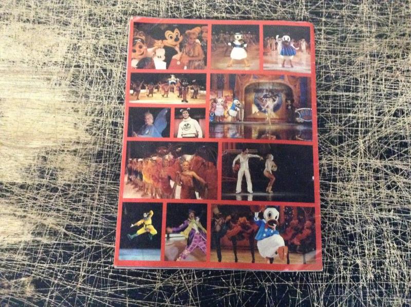 Walt Disney's World On Ice Souvenir Program 1985 Mickey Mouse Donald Duck T19