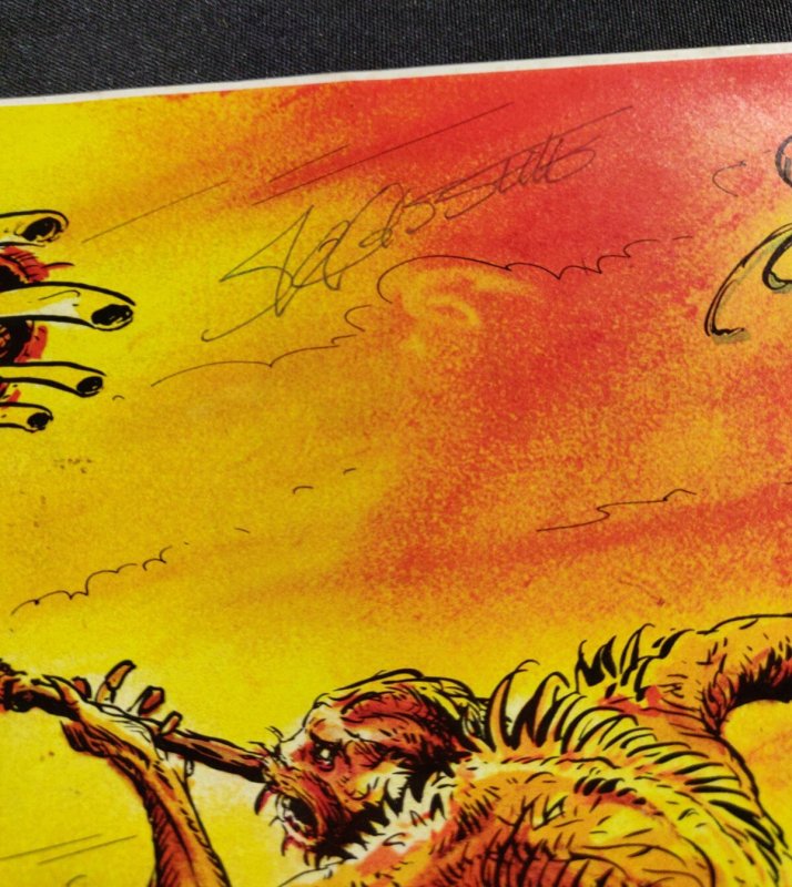 Sojourn #1 SEPT 1977 - Newspaper Format Comic - Signed 7x by Featured Artists.