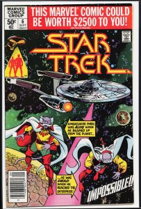 Star Trek #6 Newsstand Edition (1980) Star Trek