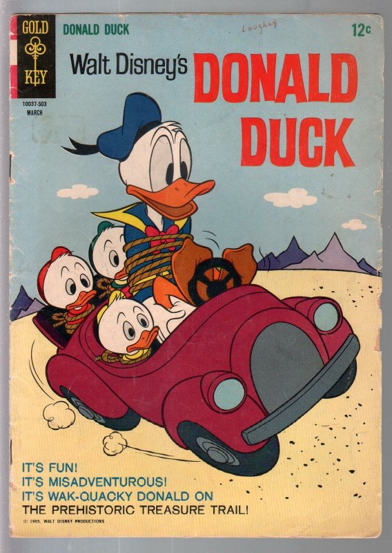 Donald Duck #100 1965-Gold Key-Walt Disney-Beagle Boys-Little Scrooge-VG