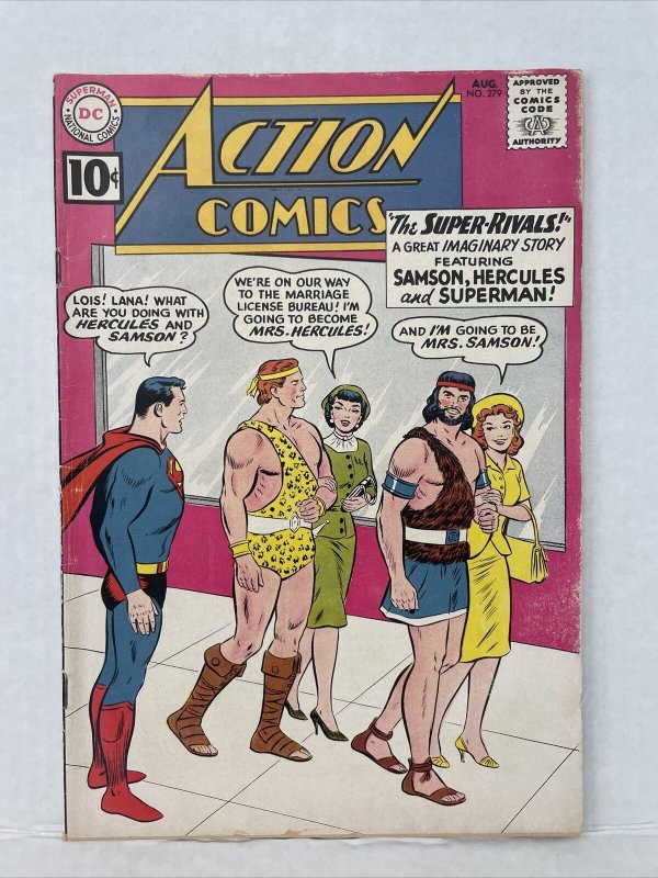 Action Comics #279 Hercules App. 