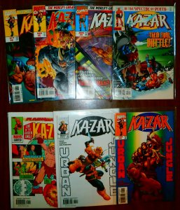 Ka-Zar V1 V2 V3 The Savage + (set of 24)