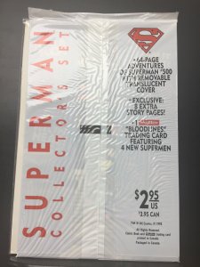 Adventures of Superman #500 Bagged Collector's Edition Cover (1993)