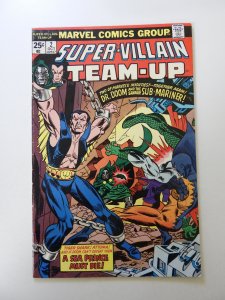 Super-Villain Team-Up #2 (1975) FN condition