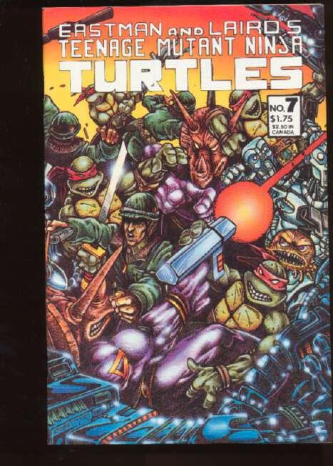 Teenage Mutant Ninja Turtles (1984 series) #7, NM- (Actual scan)