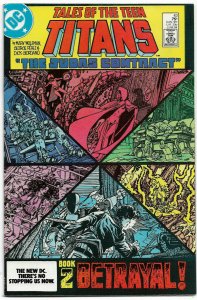 TEEN TITANS#43 VF/NM 1984 'THE JUDAS CONTRACT' DC COMICS