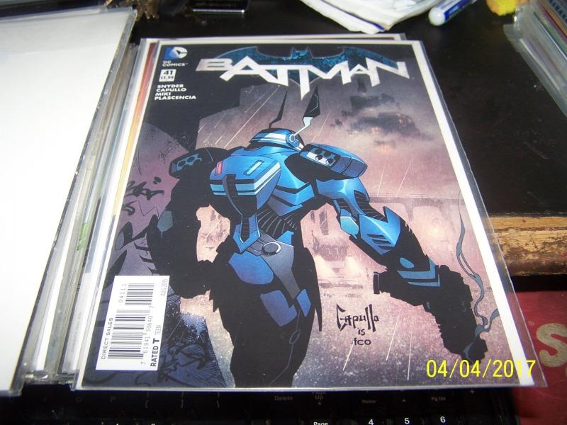 batman #41 2015 dc new 52 scott snyder  greg capullo  1ST  GORDON BATMAM