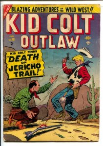 Kid Colt Outlaw #18 1952-Atlas-Early issue with Pete Tomlinson art.-Curse of ...