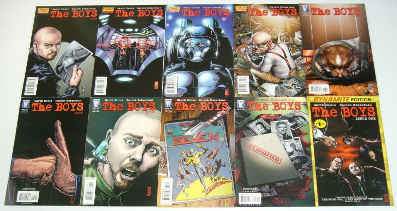 the Boys #1-72 VF/NM complete series garth ennis amazon tv show lot set