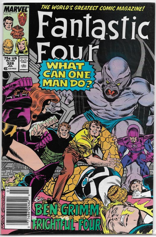 Fantastic Four   vol. 1   #328 VF (Dreamquest Saga)