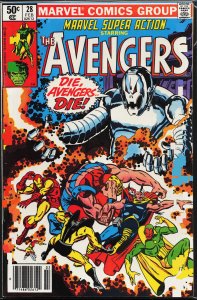 Marvel Super Action #28 (1981) The Avengers