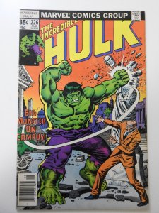 The Incredible Hulk #226 (1978) VF- condition