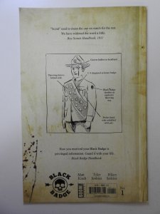 Black Badge #1 Matt Kindt Cover (2018) VF+ Condition!