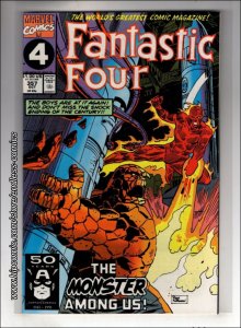 Fantastic Four #357 (1991)  THE MONSTER AMONG US!   - [•ID#097]