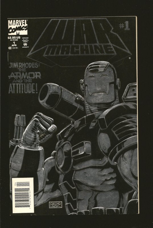 Marvel Comics  War Machine Vol 1 No 1 April 1994