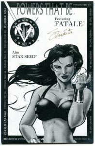 POWERS THAT BE #1 Preview - Signed Jim Shooter, NM, 1995, more indies in store