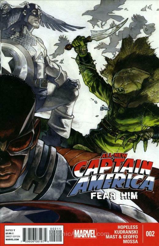 All-New Captain America: Fear Him #2 VF; Marvel | save on shipping - details ins