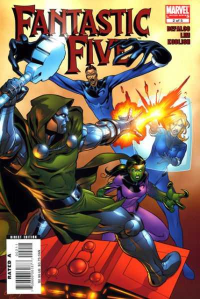 Fantastic Five (2007 series) #2, NM (Stock photo)