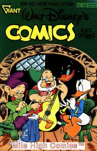 WALT DISNEY'S COMICS AND STORIES (1985 Series)  (GLAD) #543 Good Comics