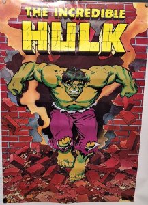 MARVEL'S THE INCREDIBLE HULK(1987) Canadian Poster 34x23